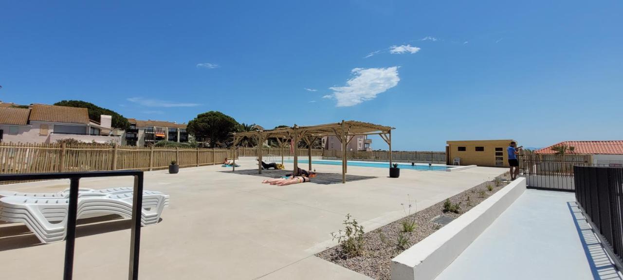 Bel Appartement Vue Sur Le Lac Marin Avec Piscine Le Barcarès Exteriér fotografie